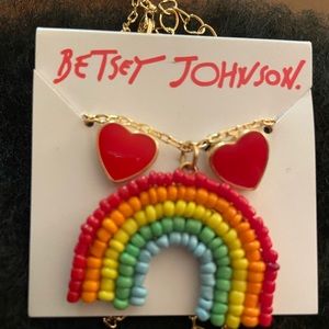 Betsey Johnson Rainbow Jewelry Set